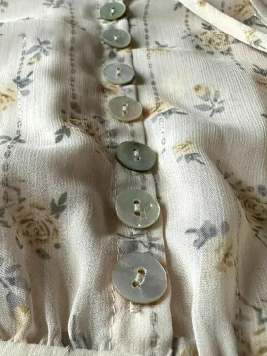 NWT Reformation Becca Dress Ditsy | Tiered Maxi Boho Floral XS - Picture 6 of 13